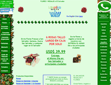 Tablet Screenshot of elsalvadoresp.latinamericagifts.com